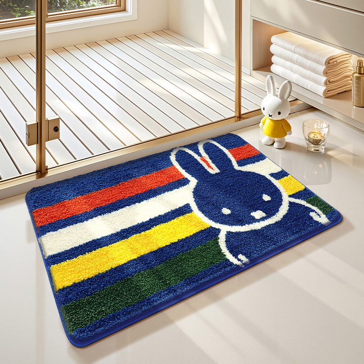 Cute Cartoon Bunny Bath Mat Bowlift