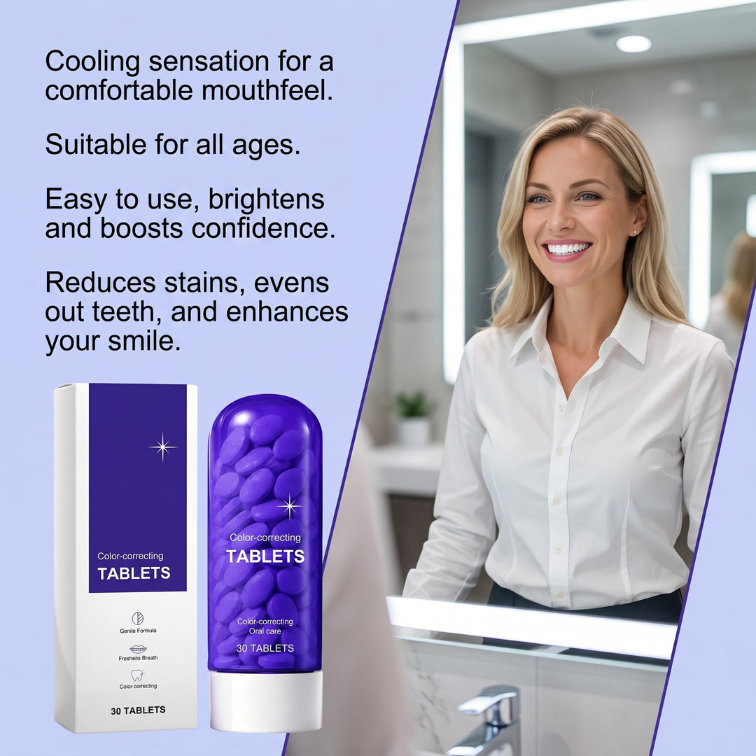 Teeth Color Correcting Tablets