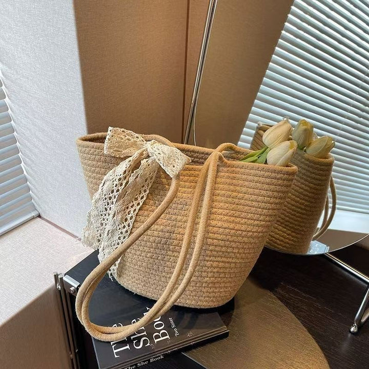 Handwoven Shoulder Bag Bowlift