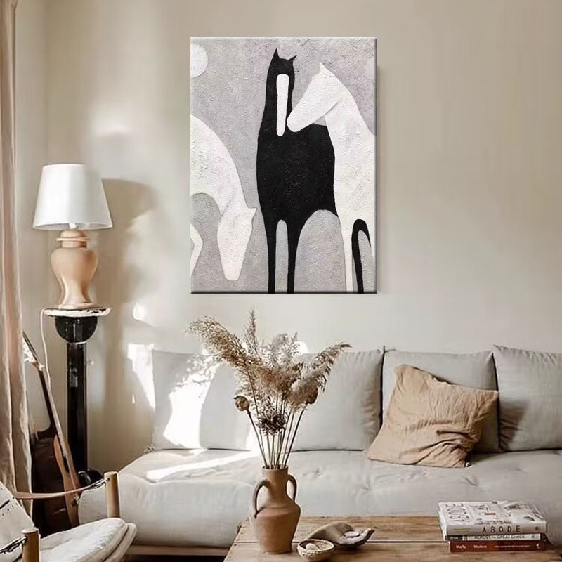 Abstract Animal Art Canvas