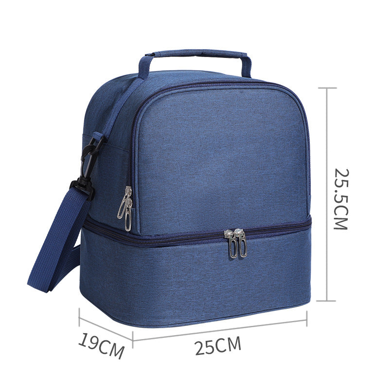 Insulated Multi-Compartment Lunch Box