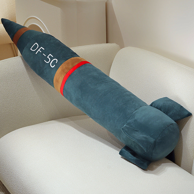 Plush Neck Support Pillow in Rocket Design Bowlift