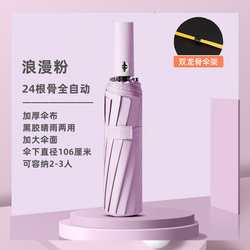 Women's Automatic Umbrella with Double Stability System Bowlift