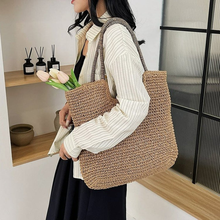 Fashionable Macrame Shoulder Bag Bowlift