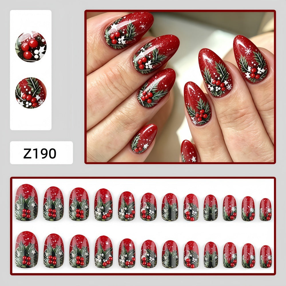 Artificial Nails in Modern Tribal Design Bowlift
