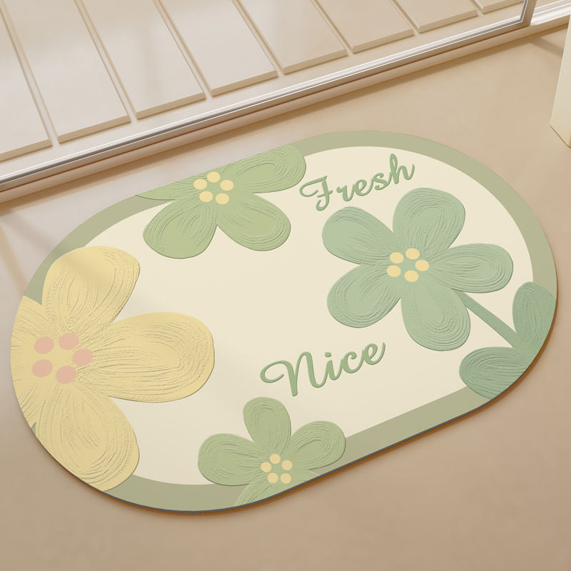 Decorative Motivational Bath Mat