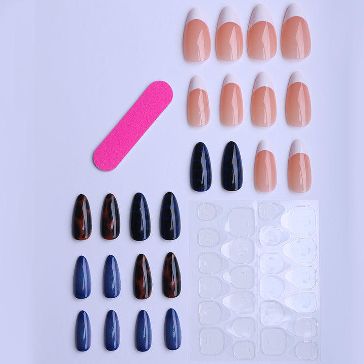 Artificial Nails in Eccentric Design with Creative Accents Bowlift