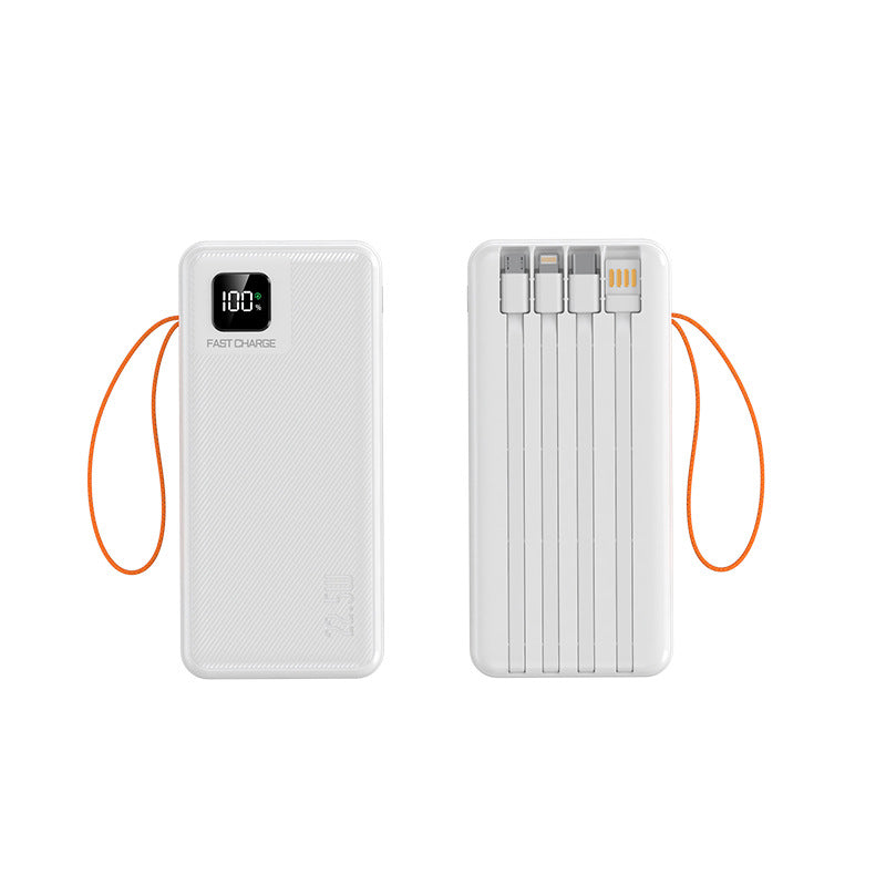 Portable power bank with digital display and high-speed charging Bowlift
