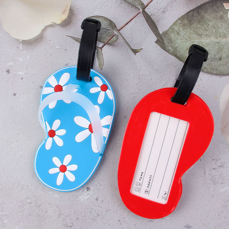 Fun Floral Luggage Tag Bowlift