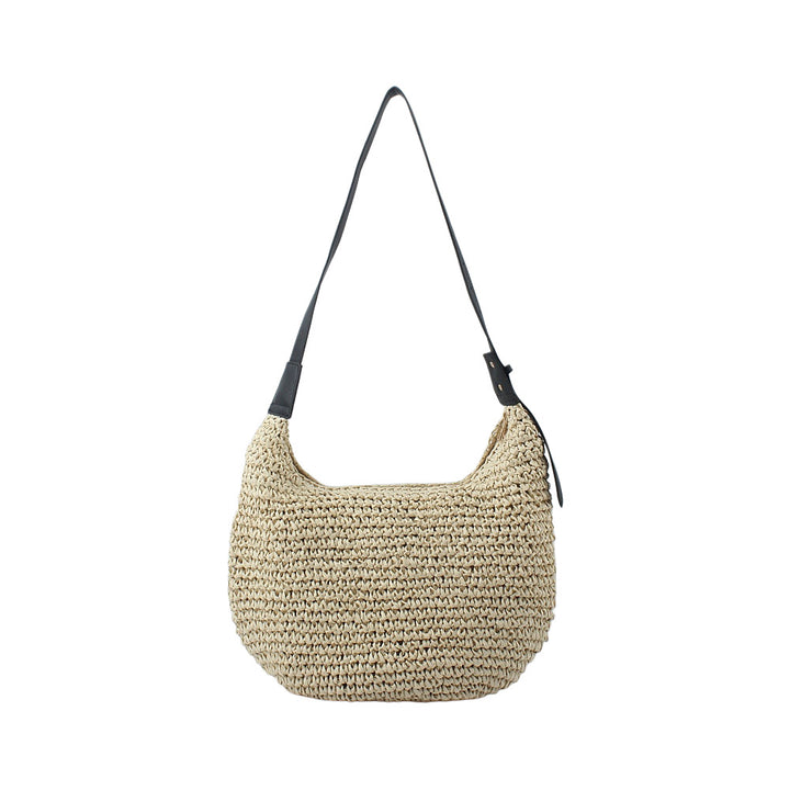 Handbag with Soft Woven Design Bowlift
