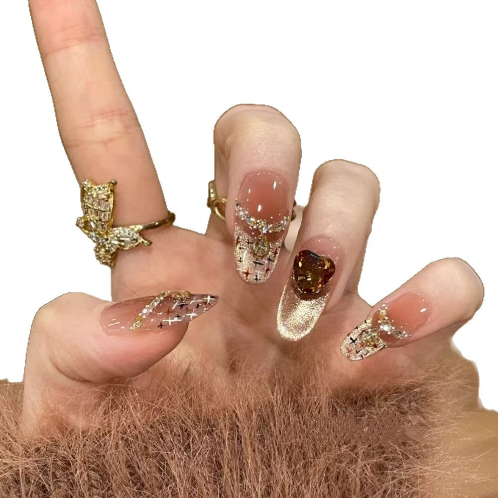 Decorative Character-Themed Press-On Nails Bowlift
