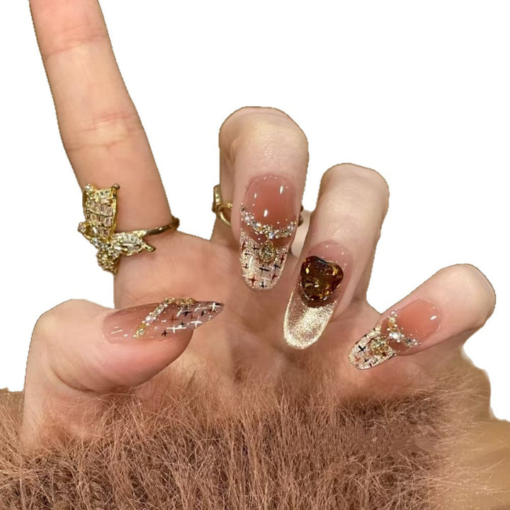 Decorative Character-Themed Press-On Nails Bowlift