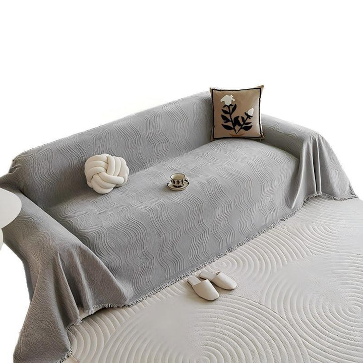 Textured Decorative Sofa Blanket