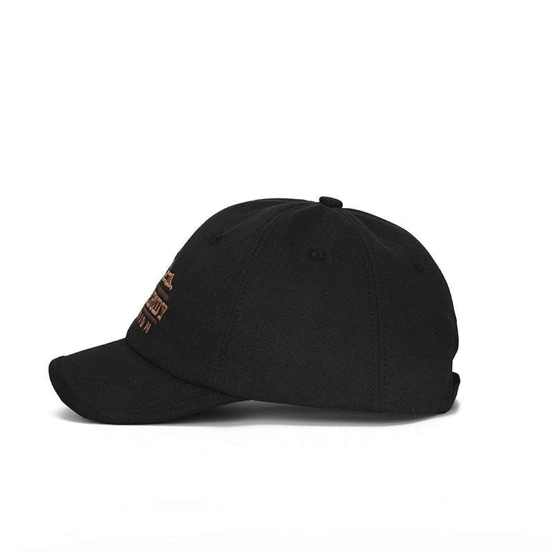 Women’s Sporty Leather Baseball Cap Bowlift