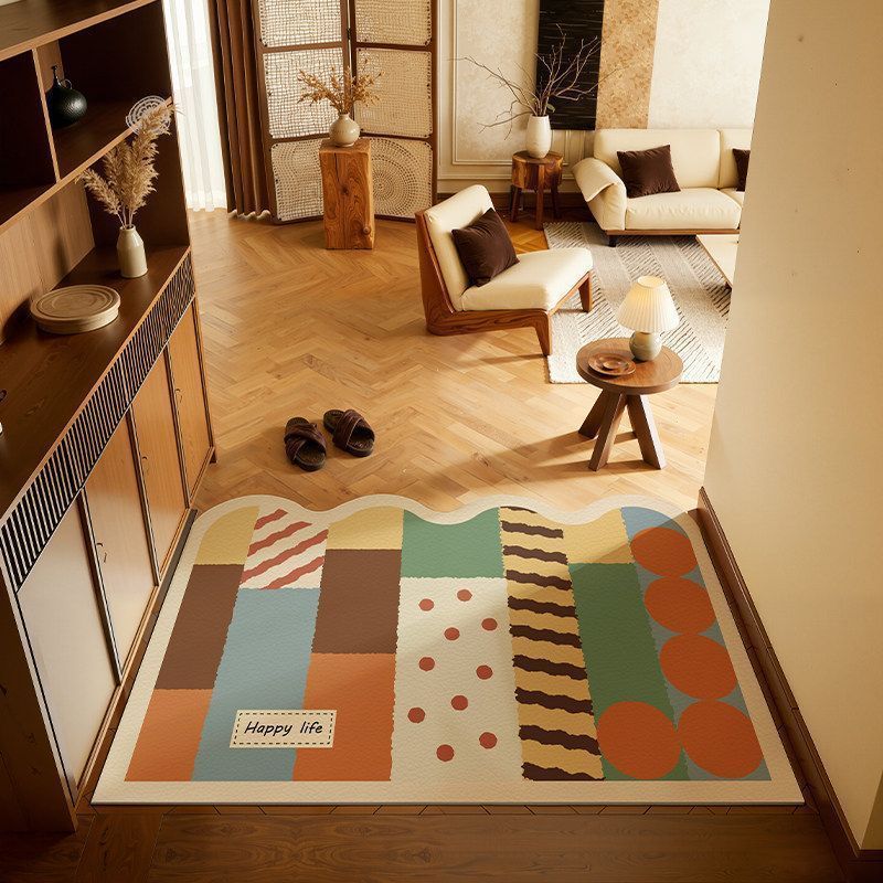 Artistic Patchwork Area Mat