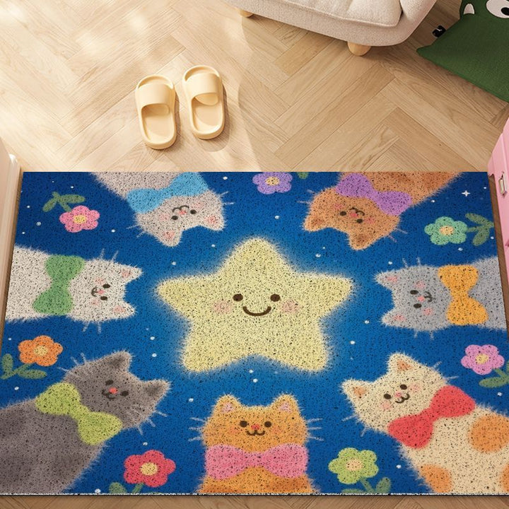 Cat-Themed Indoor Welcome Mat
