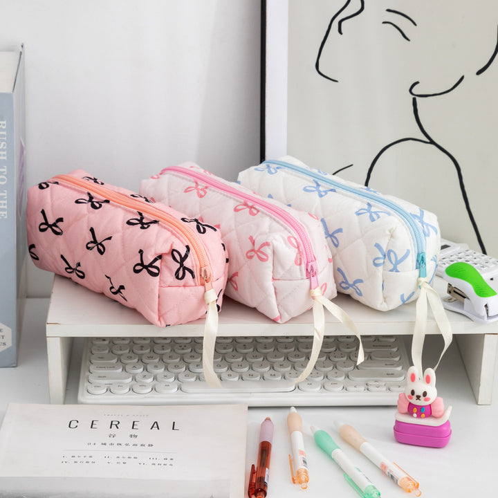 Quilted Scissors Print Pencil Case Bowlift