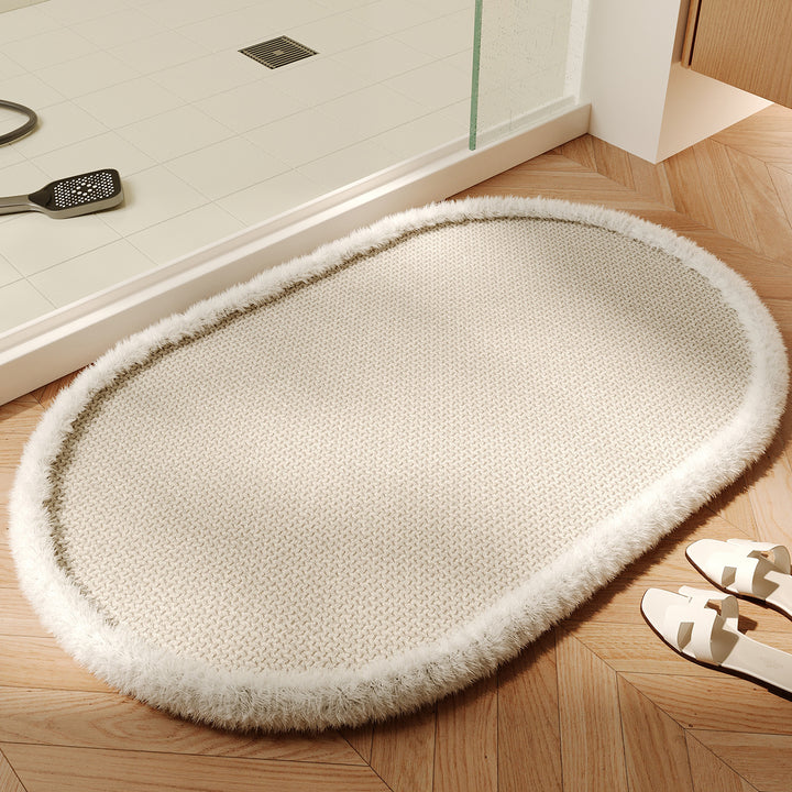 Soft Textured Bathroom Mat Bowlift