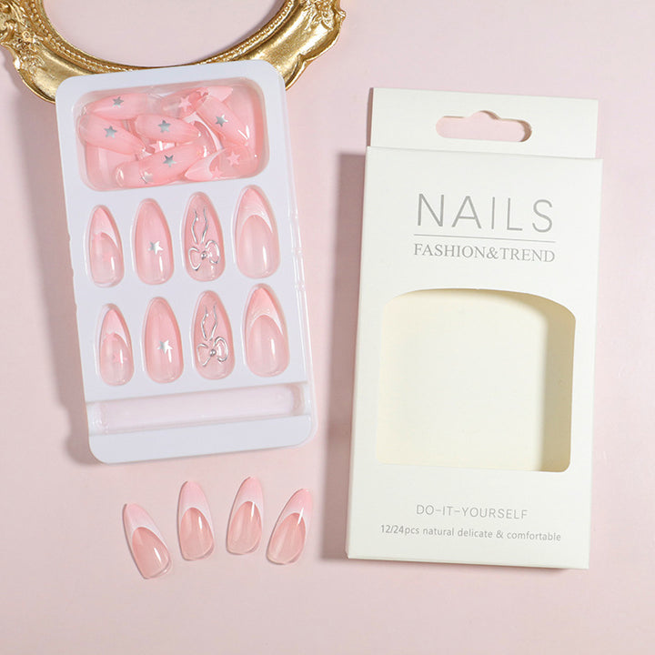 DIY Elegant Press-On Nail Set Bowlift
