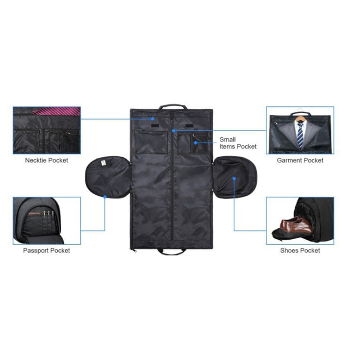 Professional Suit Garment Weekender Bag Bowlift