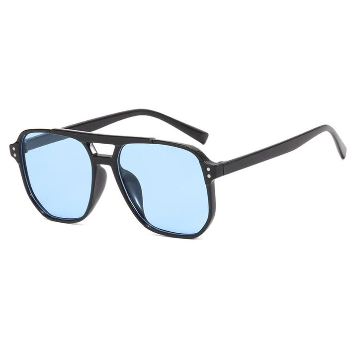 Women's oversized sunglasses with geometric design and UV protection Bowlift