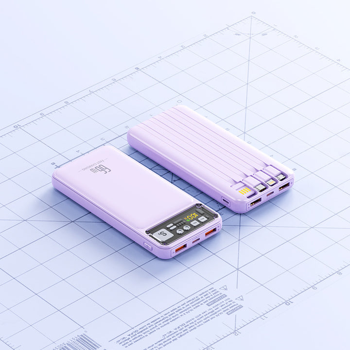 High-performance power bank with digital display and innovative fast charging technology Bowlift