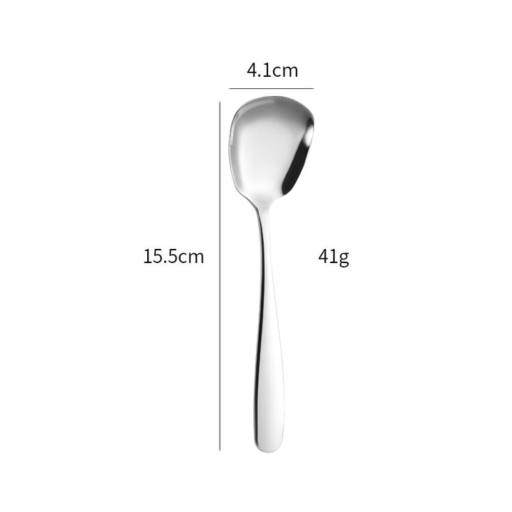 Elegant dessert spoon with ergonomic design Bowlift
