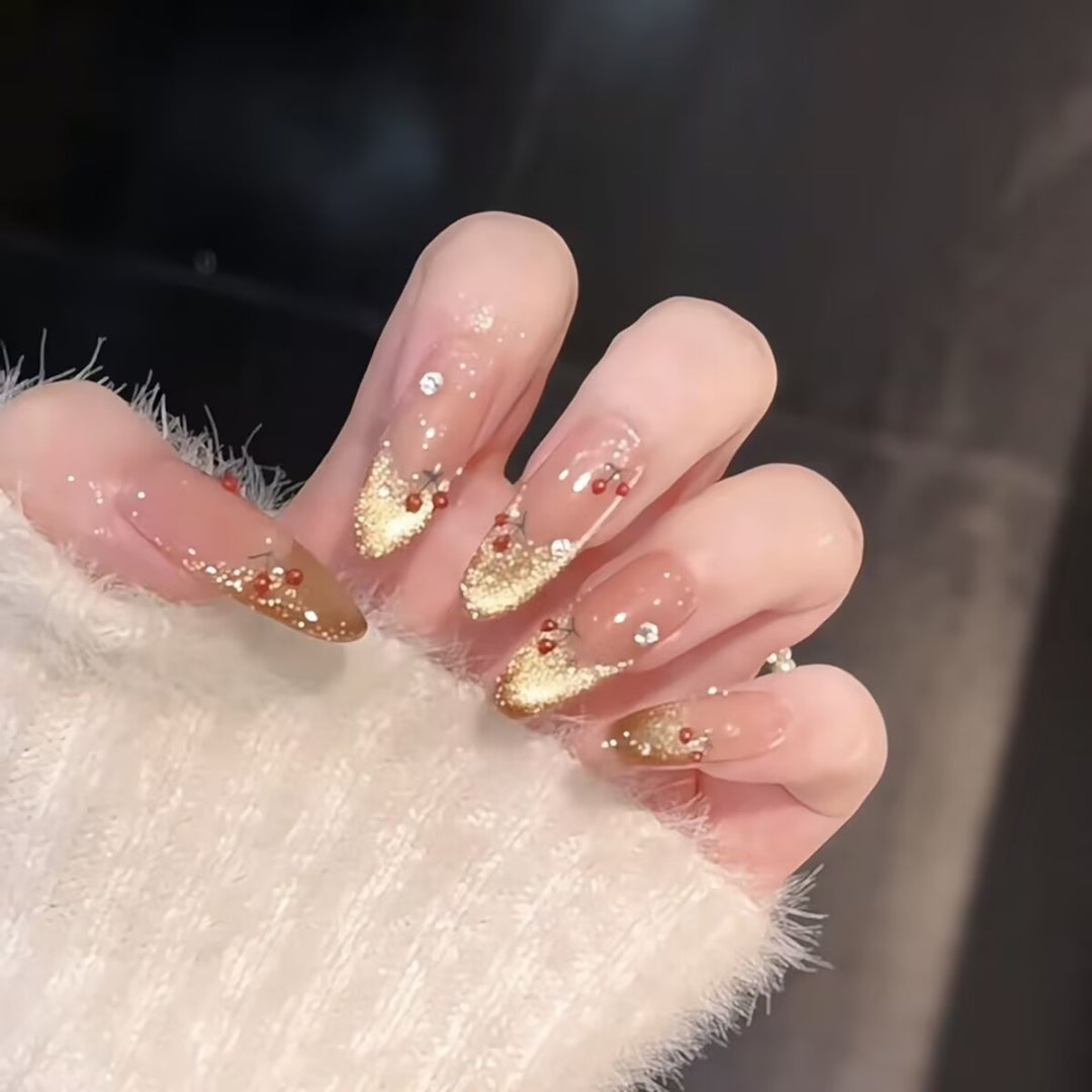 Decorative Glitter Nail Art Bowlift