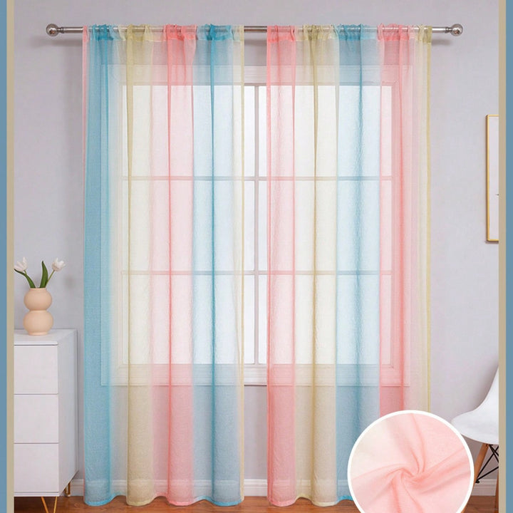 Sheer Gradient Window Drapes