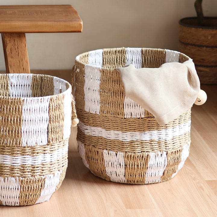 Handcrafted storage basket Bowlift