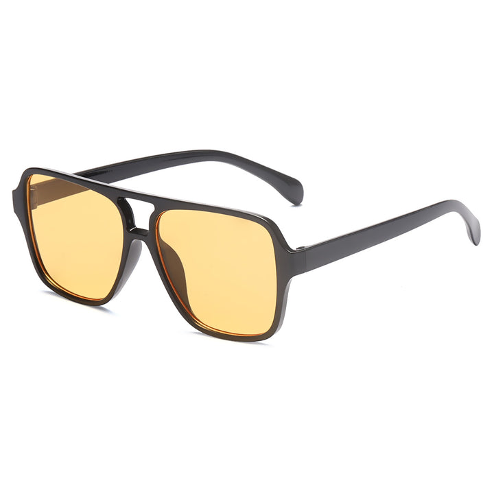 Ladies square sunglasses with elegant gradient frame Bowlift