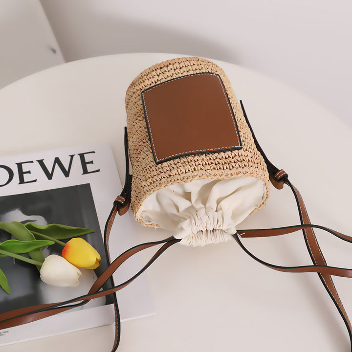 Trendy Backpack Bag Made of Braided Material Bowlift