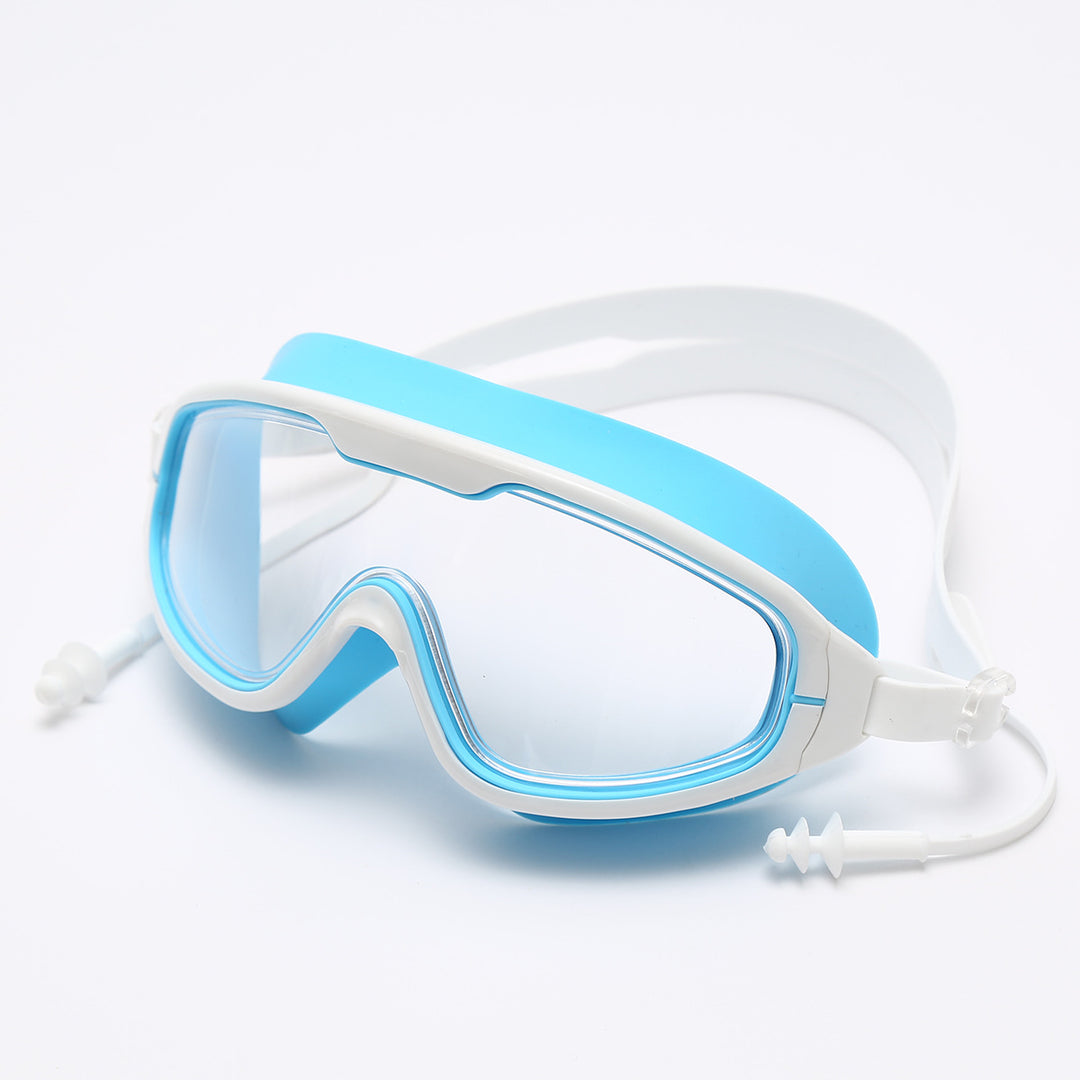 Waterproof swimming goggles with panoramic view Bowlift