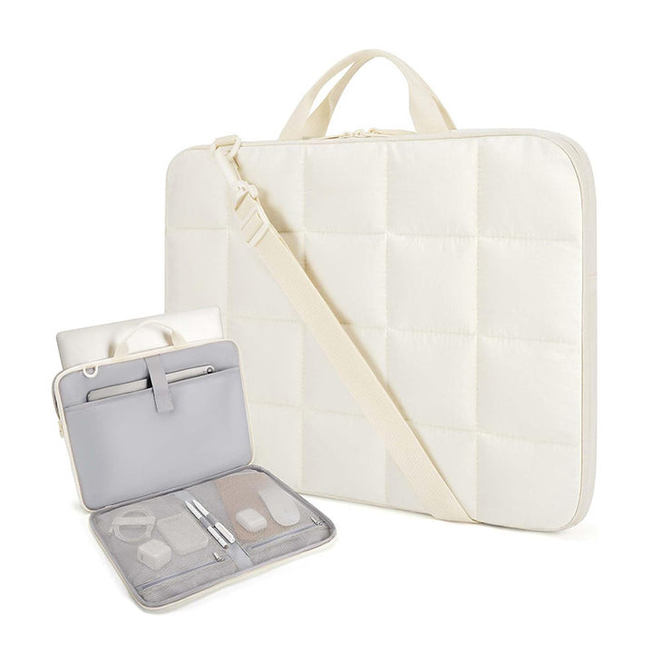 Stylish multifunctional laptop bag with detachable organizer Bowlift