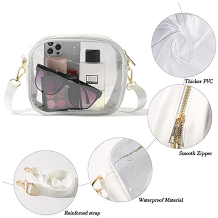 Transparent cosmetic organizer bag Bowlift