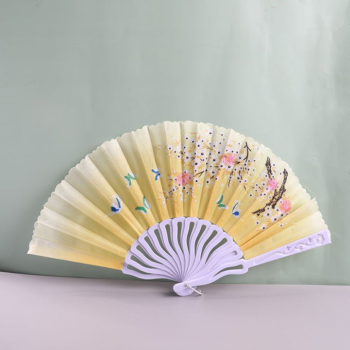 Ladies Folding Fan Bowlift