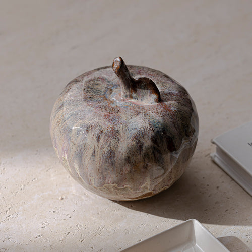 Decorative Ceramic Pumpkin