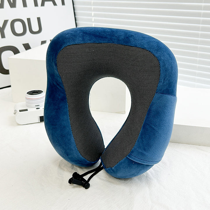 Women's ergonomic travel neck support pillow with breathable surface Bowlift
