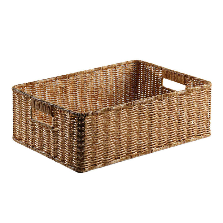 Rectangular Handwoven Storage Organizer Bowlift