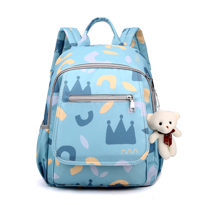 Stylish Lightweight Artistic Print Backpack Bowlift