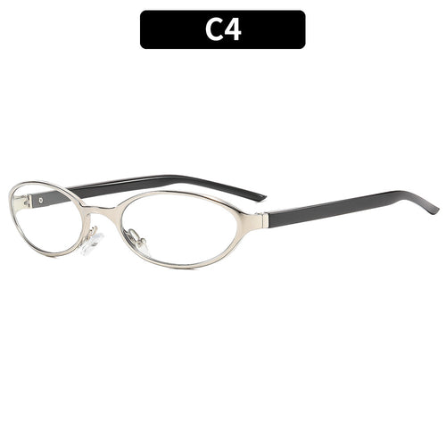 Elegant Oval Frame Glasses