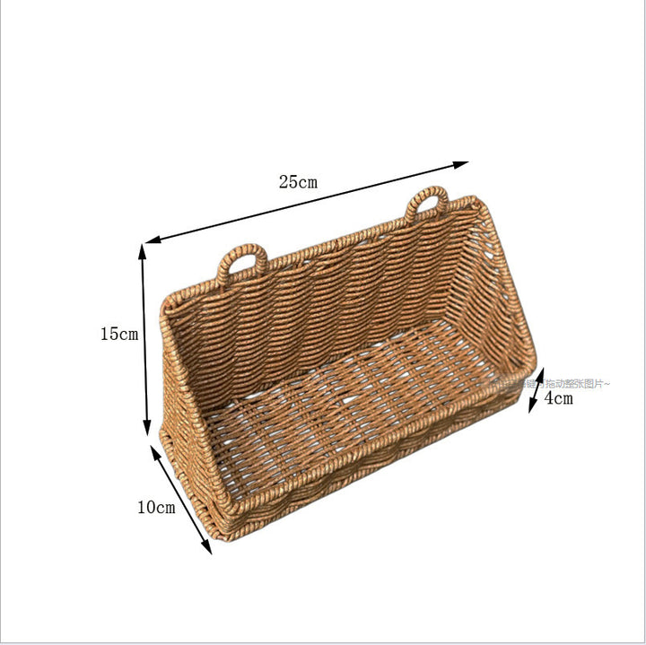 Rustic Woven Storage Tray Bowlift