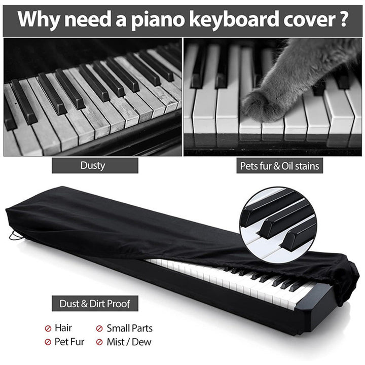 Keyboard stand with infinitely adjustable legs and padded seat Bowlift