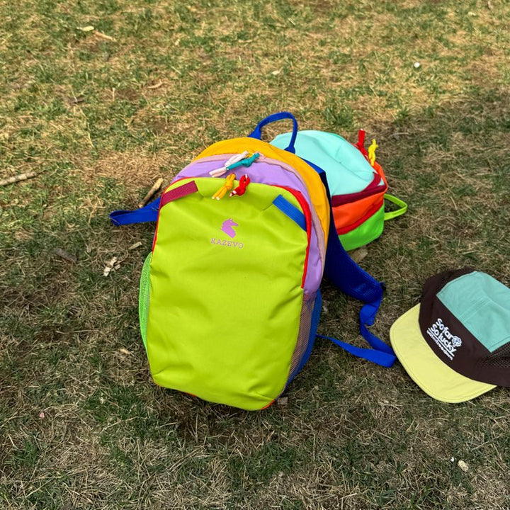Colorful Adventure-Ready School Backpack Bowlift