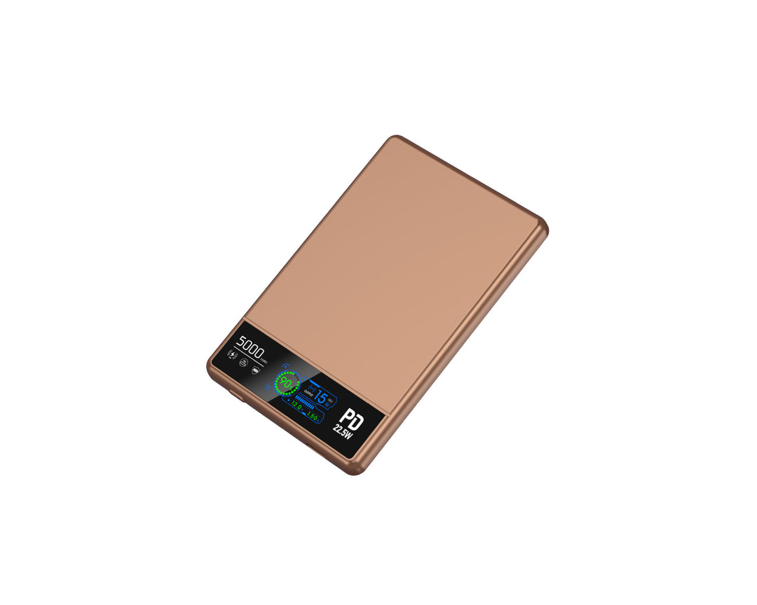 Digital precision power bank with LED display and fast charging function Bowlift