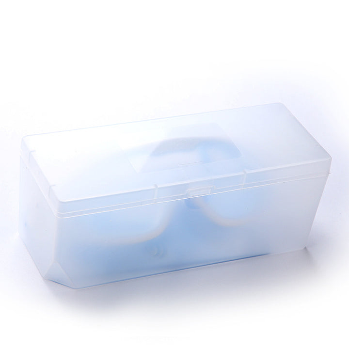 Swim mask with large field of vision and comfortable silicone padding Bowlift