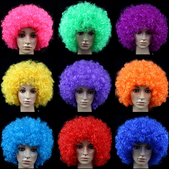 Curly Wig with Volume Bowlift