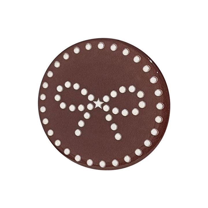 Elegant Decorative Coaster with Rhinestone Bowlift