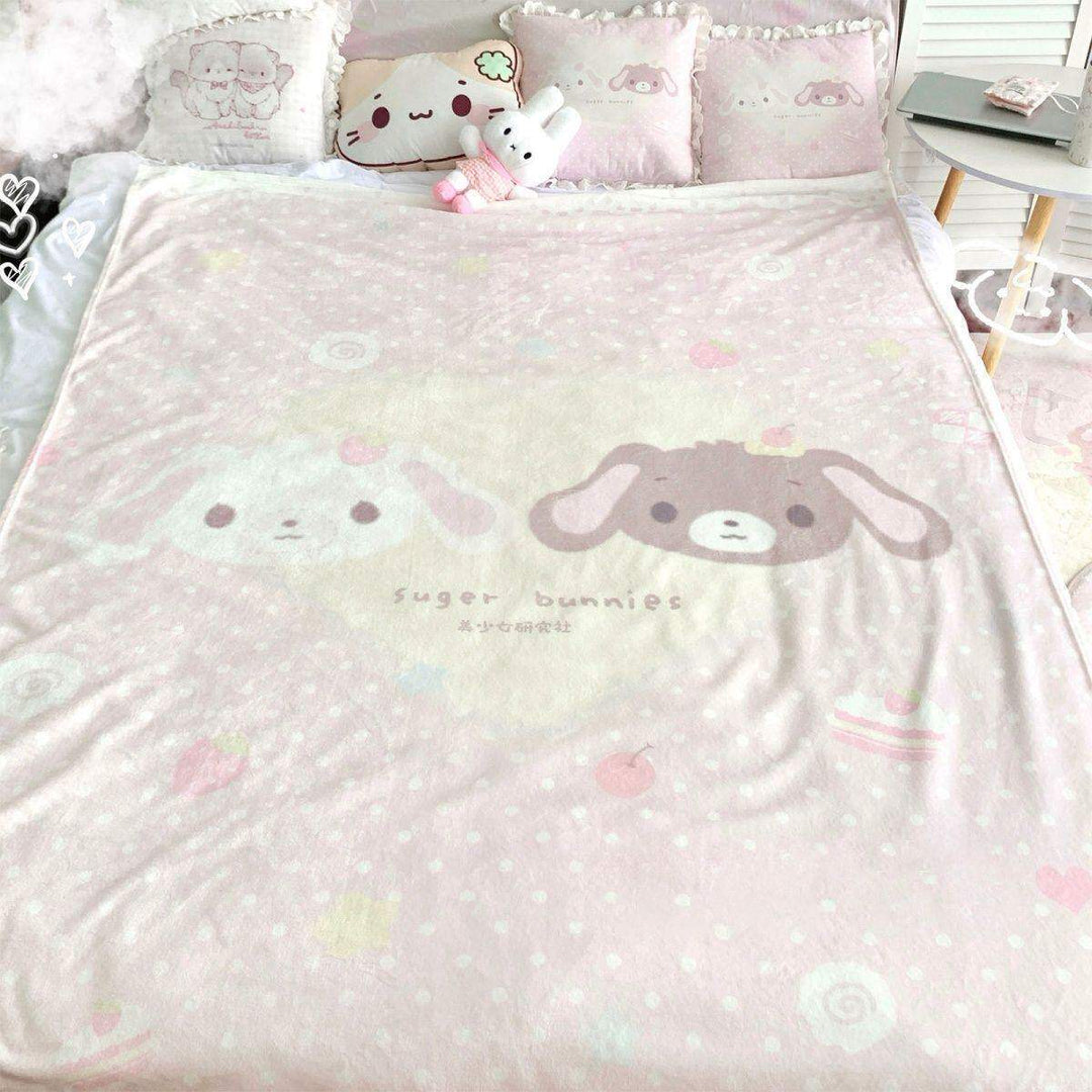 Cute Animal Print Throw Blanket