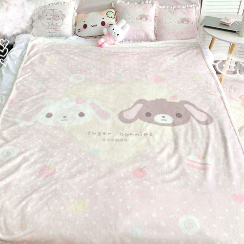 Cute Animal Print Throw Blanket